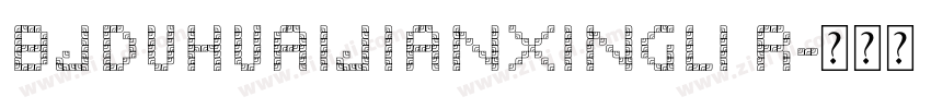 BJduhuaijianxingli R字体转换